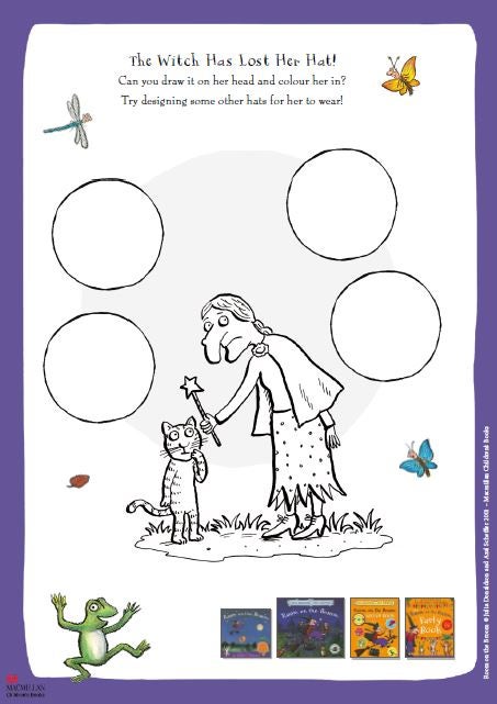 Room on the Broom books and activities for kids - Pan Macmillan